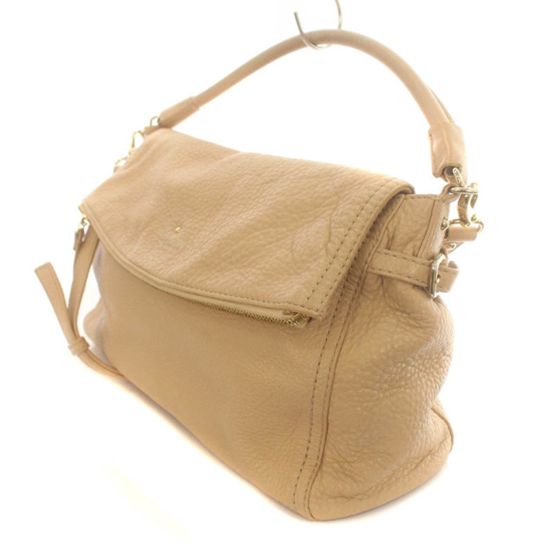 ケイトスペード ハンドバッグ ショルダーバッグ 2way レザー ベージュ レディースのバッグ(ハンドバッグ)の商品写真