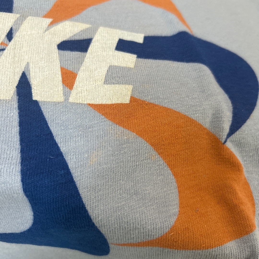 NIKE - 70s ナイキ 風車ロゴ tシャツUSA製 ライトブルー S 風車タグ