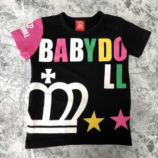 ベビードール(BABYDOLL)のBABYDOLL ベビードール ロゴ 半袖Ｔシャツ 110cm ブラック 黒(Tシャツ/カットソー)