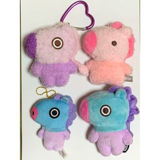 ボウダンショウネンダン(防弾少年団(BTS))のBT21 MANG マン マスコット 4個セット(キャラクターグッズ)