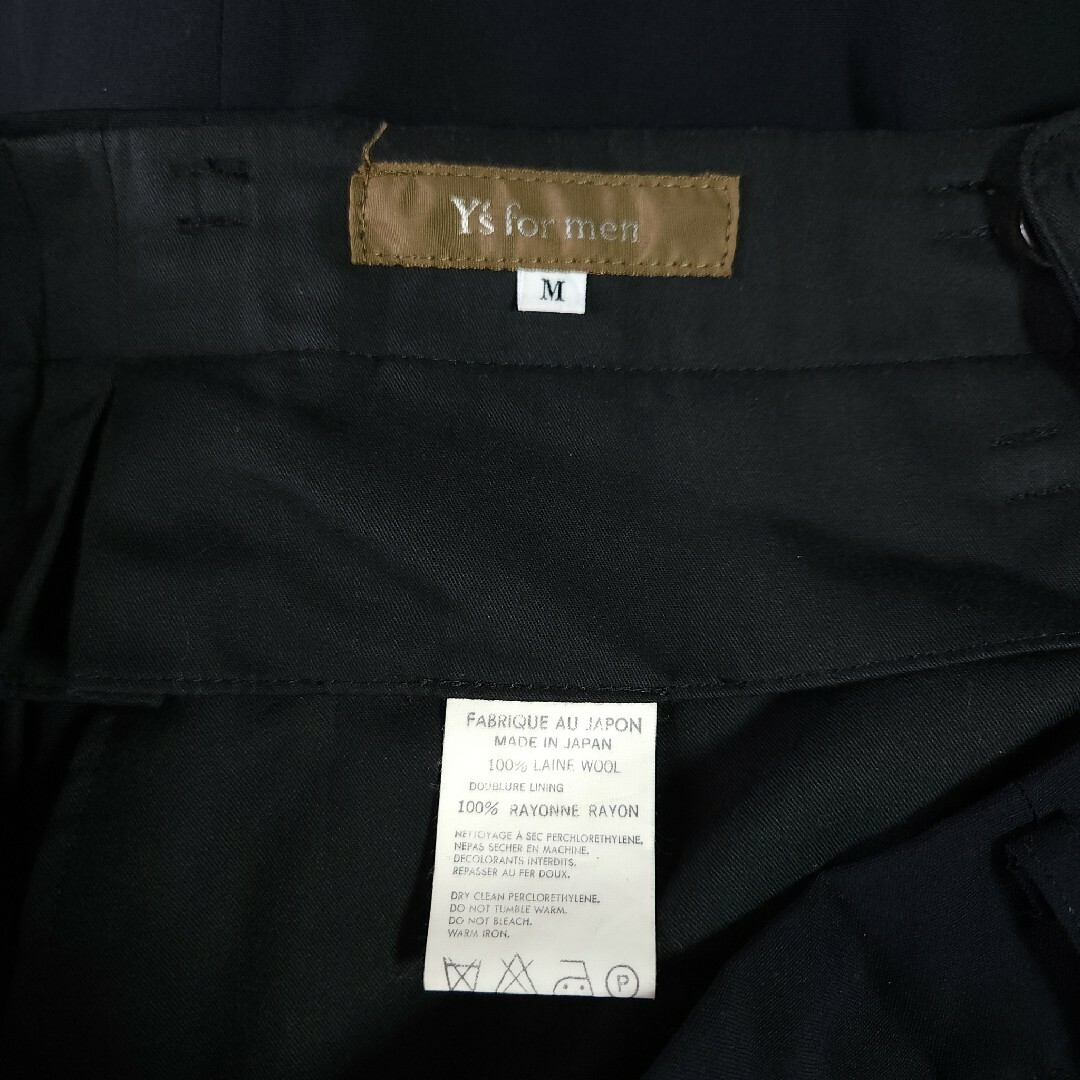 Yohji Yamamoto POUR HOMME(ヨウジヤマモトプールオム)の90's Y’s for men サマーウールセットアップ ワイズフォーメン メンズのスーツ(セットアップ)の商品写真
