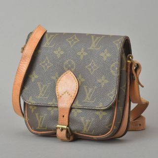 ルイヴィトン(LOUIS VUITTON)のルイヴィトン◇ミニカルトシエール ショルダーバッグ モノグラム レザー 斜め掛け(ショルダーバッグ)