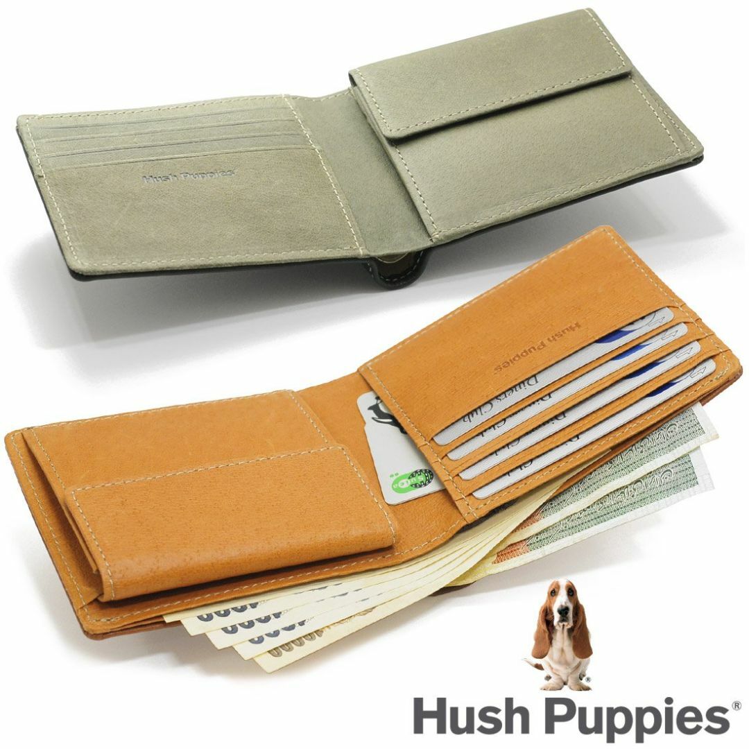 【色: チョコ(41)】Hush Puppies ハッシュパピー ニック 財布  メンズのバッグ(その他)の商品写真