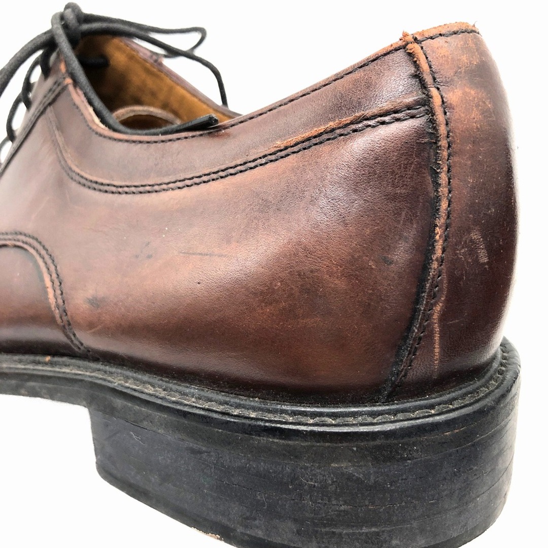 BOSTONIAN ボストニアン スワールトゥ レザーシューズ ブラウン (メンズ 8 1/2 M) 中古 古着 KA0918 メンズの靴/シューズ(ドレス/ビジネス)の商品写真