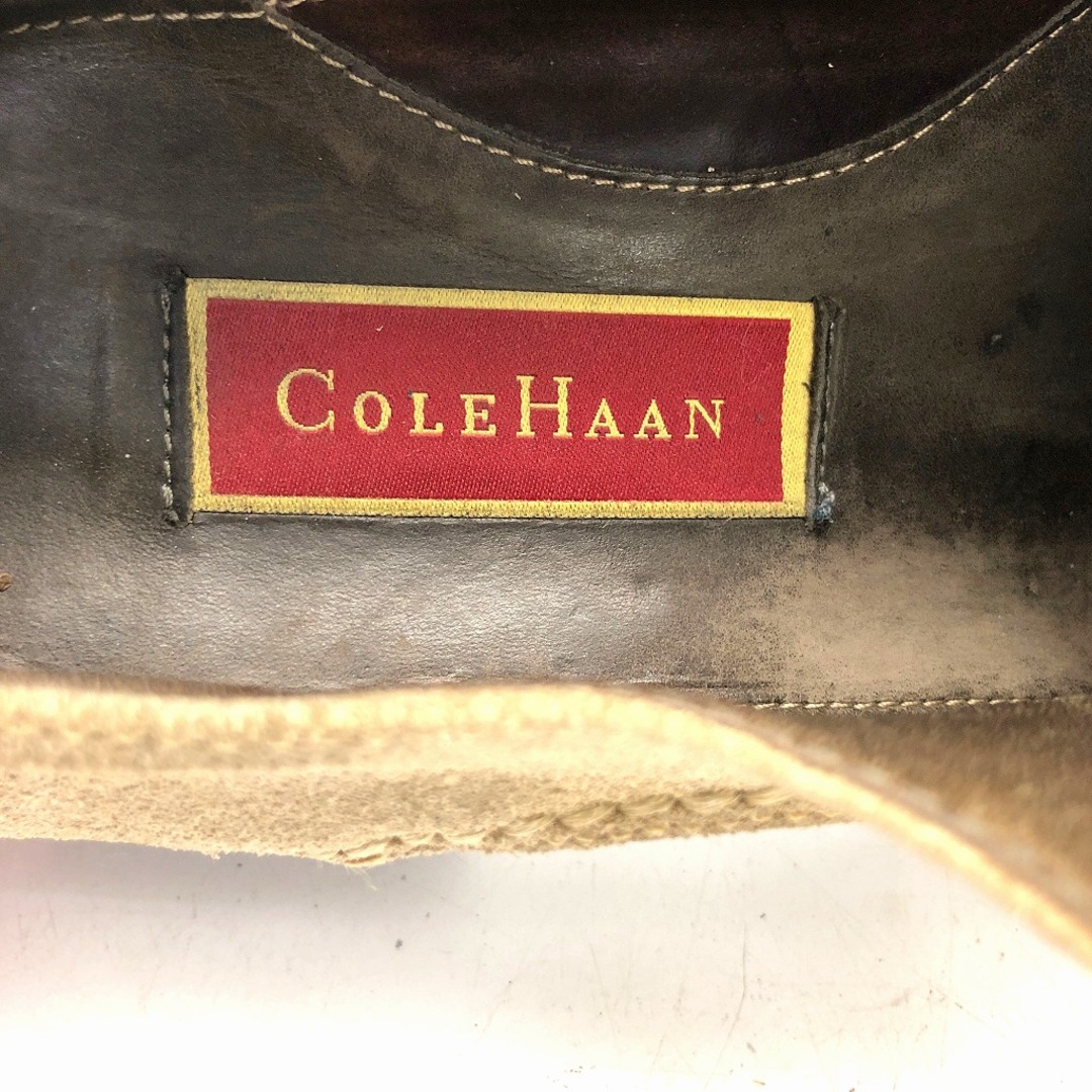 Cole Haan(コールハーン)のCOLE HAAN コールハーン プレーントゥ スエード レザーシューズ 外羽根式 ベージュ (メンズ) 中古 古着 KA0921 メンズの靴/シューズ(その他)の商品写真