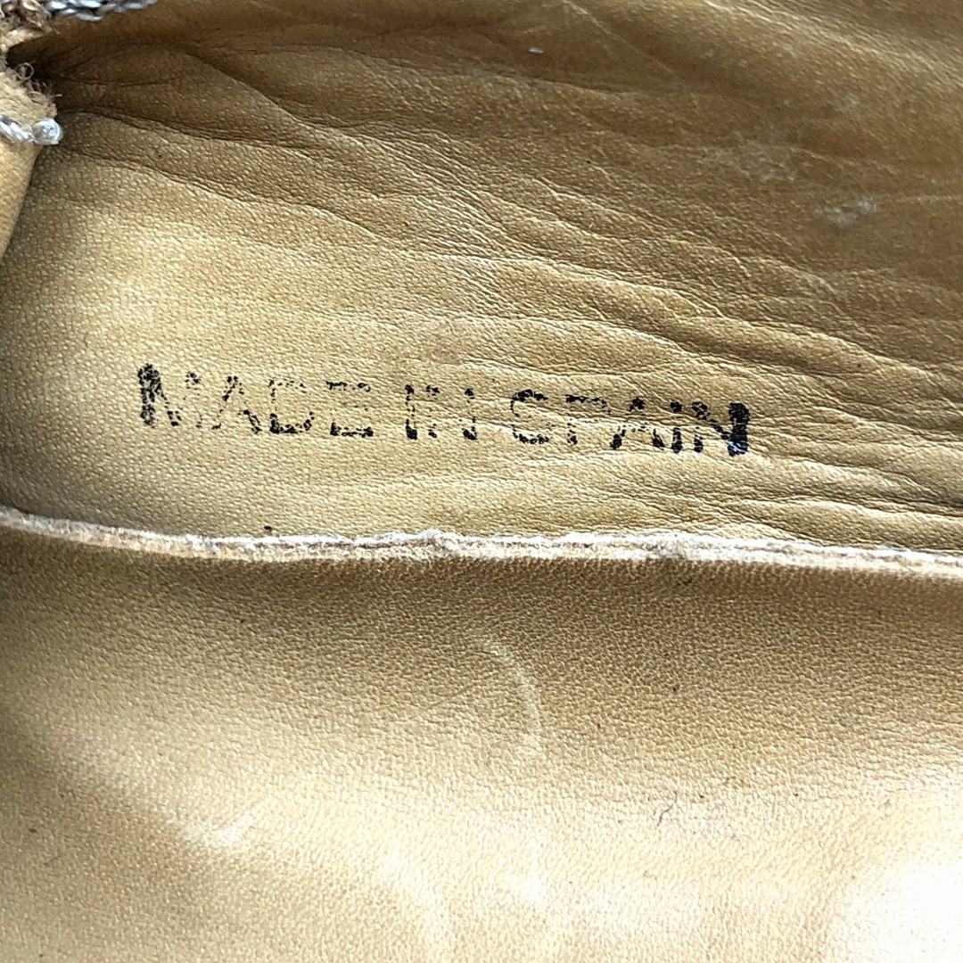 MEZLAN モンクストラップ レザーシューズ 本革 ブラウン (メンズ 11 1/2M) 中古 古着 KA0934 メンズの靴/シューズ(ドレス/ビジネス)の商品写真