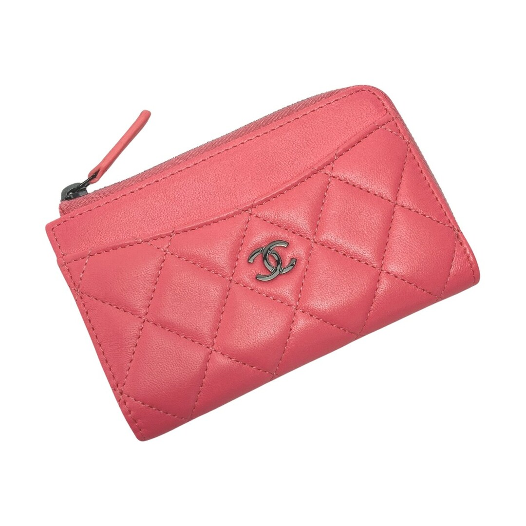 CHANEL - CHANEL シャネル ココマーク マトラッセ カードケース CHANEL - CHANEL シャネル ココマーク マトラッセ カードケース