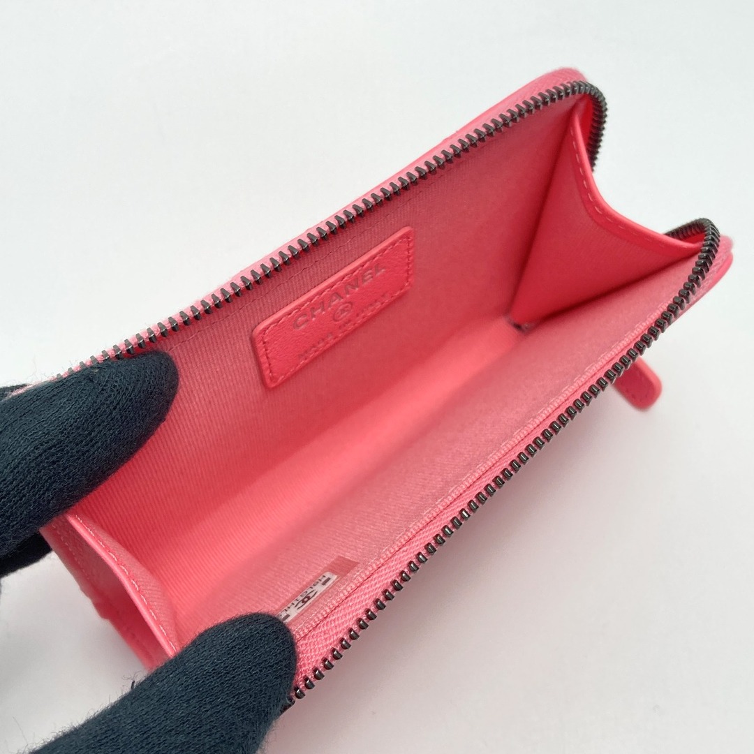 CHANEL - CHANEL シャネル ココマーク マトラッセ カードケース CHANEL - CHANEL シャネル ココマーク マトラッセ カードケース