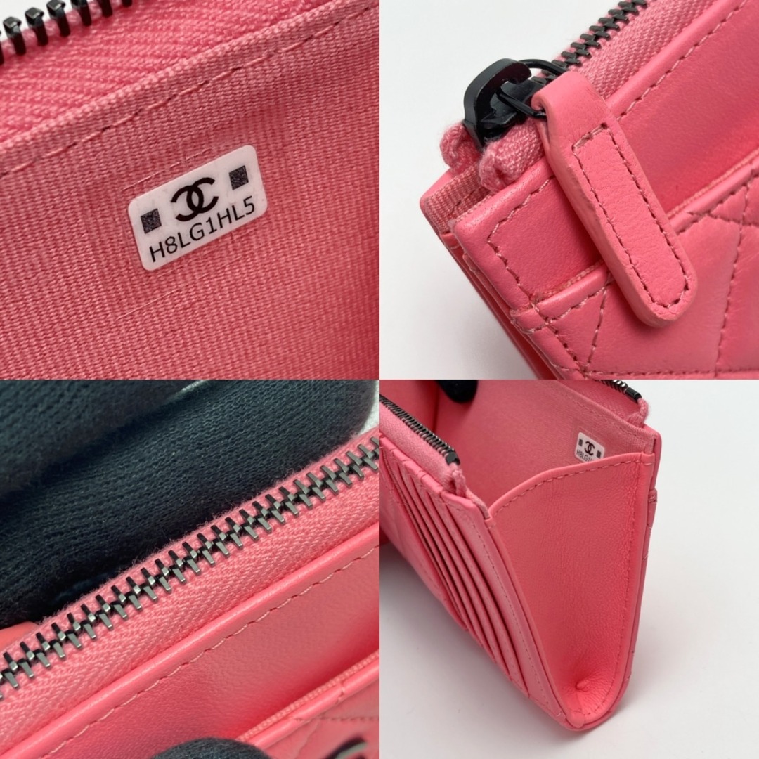 CHANEL - CHANEL シャネル ココマーク マトラッセ カードケース CHANEL - CHANEL シャネル ココマーク マトラッセ カードケース