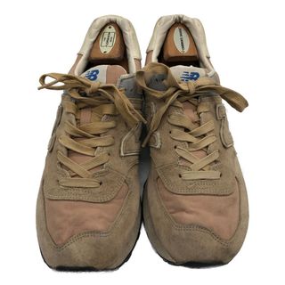 ニューバランス(New Balance)のNEW BALANCE ニューバランス 574 スニーカー ベージュ (メンズ 9.5) 中古 古着 KA978(スニーカー)