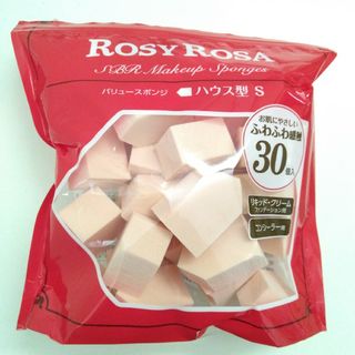 ロージーローザ ROSYROSA バリュースポンジN ハウス型タイプS 28個(パフ・スポンジ)