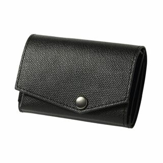 【色: ブラック】[アブラサス] 小さい財布 メンズ レディース 財布 日本製 (その他)