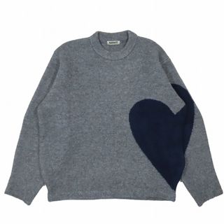 NKNIT ンニット patten KNIT ハートパターン ニットセーター 