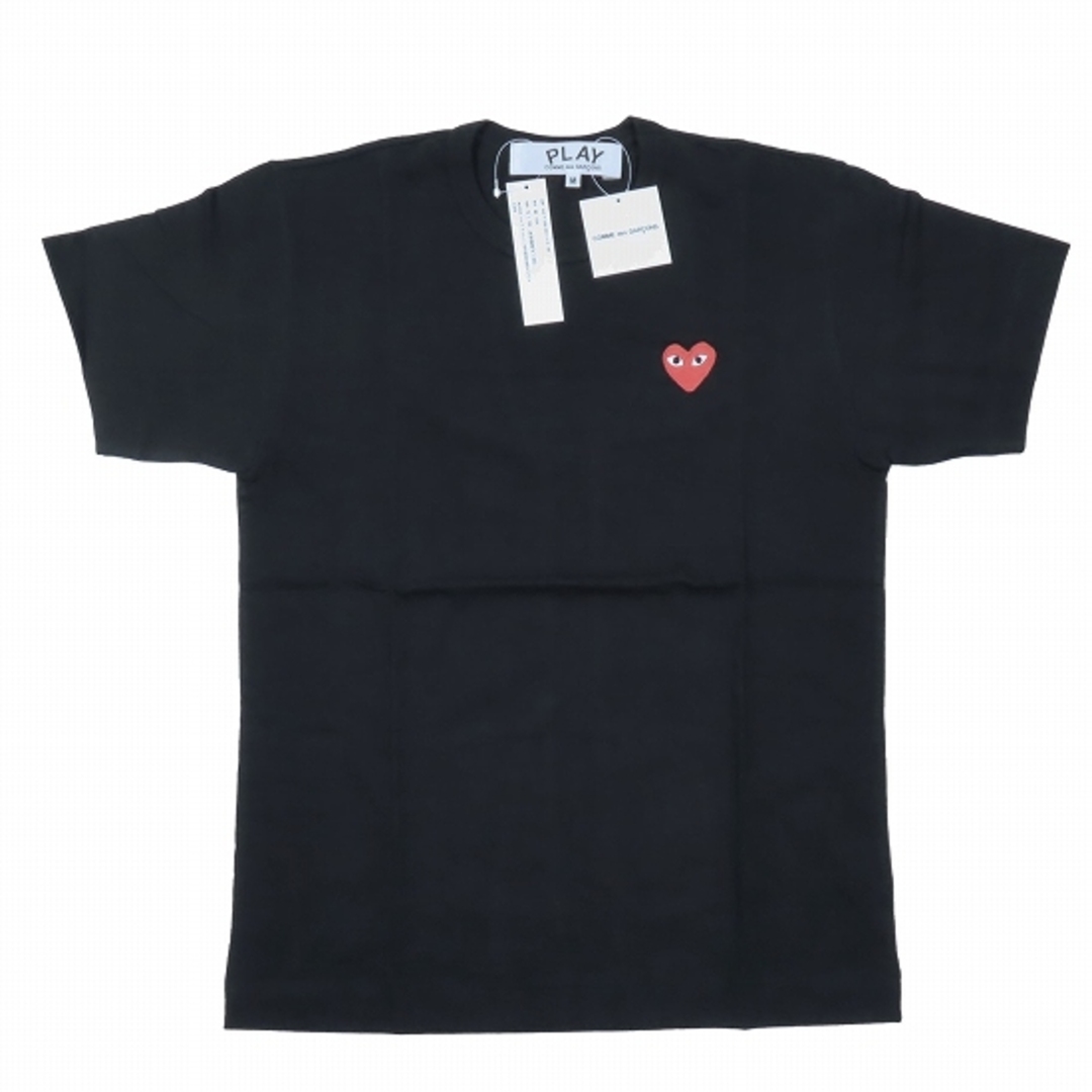 プレイコムデギャルソン レッドハート ロゴ刺繡 Tシャツ カットソー トップス メンズのトップス(Tシャツ/カットソー(半袖/袖なし))の商品写真