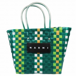 マルニ(Marni)のマルニ MARNI ピクニックバッグ トート ハンドバッグ 編み込み カバン(トートバッグ)