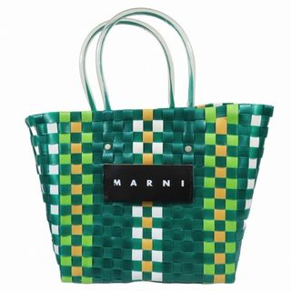 マルニ(Marni)のマルニ MARNI ピクニックバッグ トート ハンドバッグ 編み込み カバン(トートバッグ)