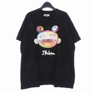 アザー(other)のJ.バルヴィン 村上隆 Kiki Face Tee Tシャツ 半袖 M ブラック(Tシャツ/カットソー(半袖/袖なし))