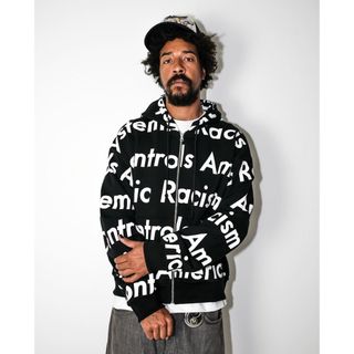 DENIM TEARS Systemic Racism Zip Hoodie(パーカー)