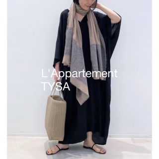 L'Appartement DEUXIEME CLASSE - アパルトモン TYSAタイサ V/N Maxi Dress マキシワンピース　黒