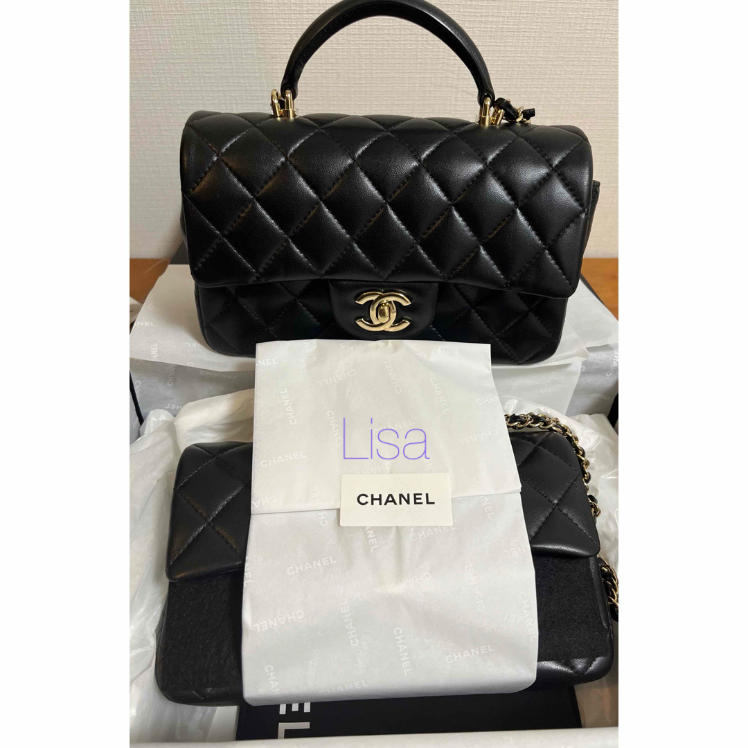 CHANEL - 2024新作新品 シャネル トップハンドル ミニ フラップ CHANEL - 2024新作新品 シャネル トップハンドル ミニ フラップ