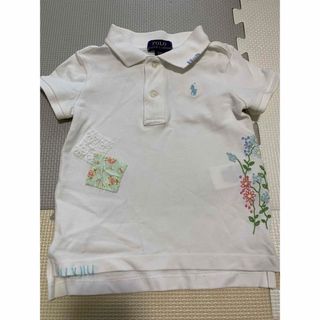 ポロ(POLO（RALPH LAUREN）)のPolo ラルフローレン 3T ポロシャツ　花柄(Tシャツ/カットソー)