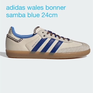 アディダス(adidas)のadidas wales bonner samba blue 24cm(スニーカー)