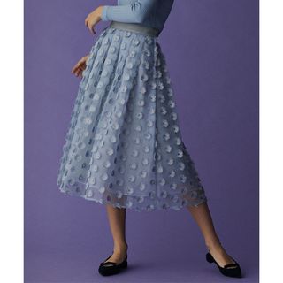 ジルスチュアート(JILLSTUART)のJILLSTUART♡ 《Endy ROBE》マチルダフレアスカート(ロングスカート)