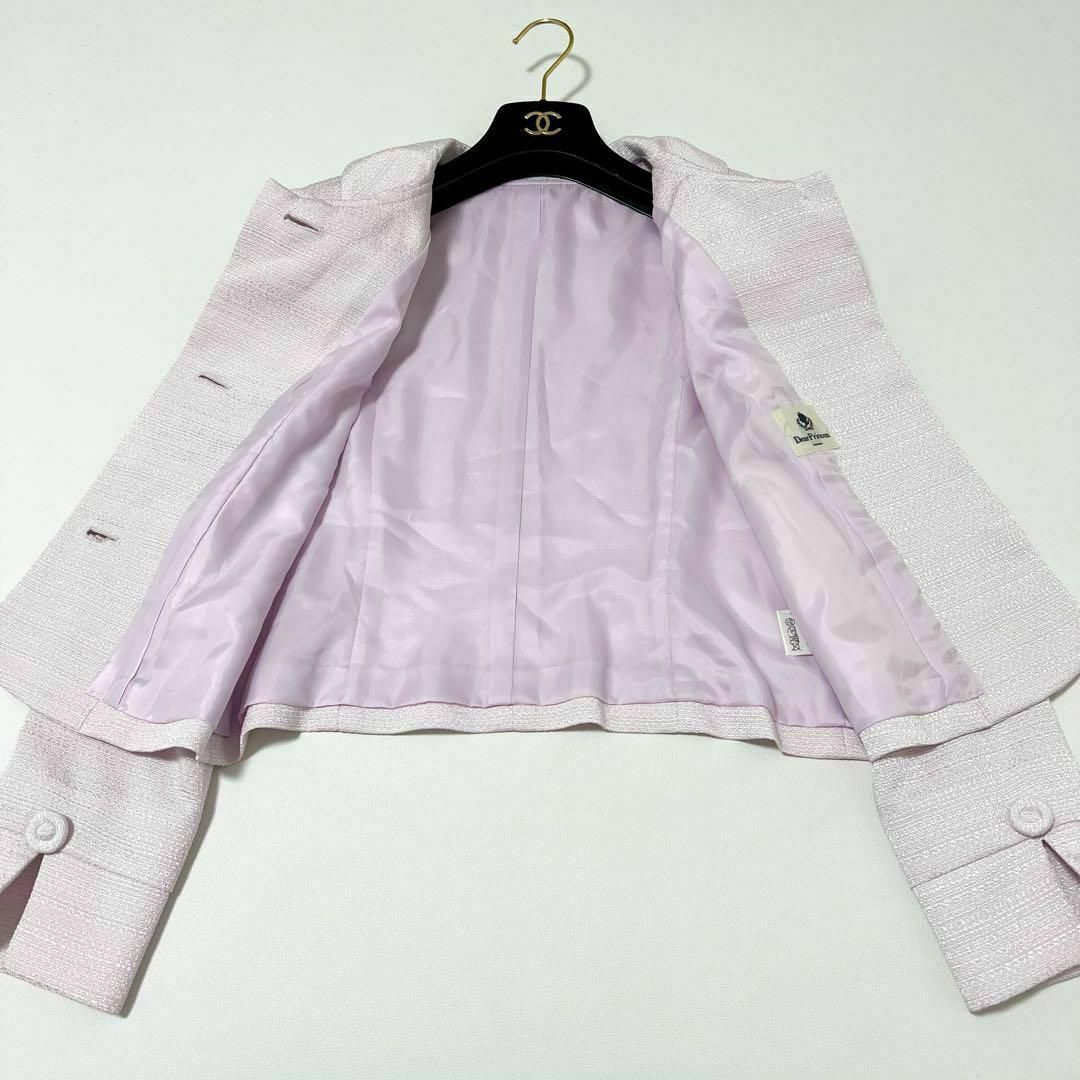 Dear Princess(ディアプリンセス)のDear Princess セットアップ ジャケット ワンピース レース ピンク レディースのフォーマル/ドレス(スーツ)の商品写真