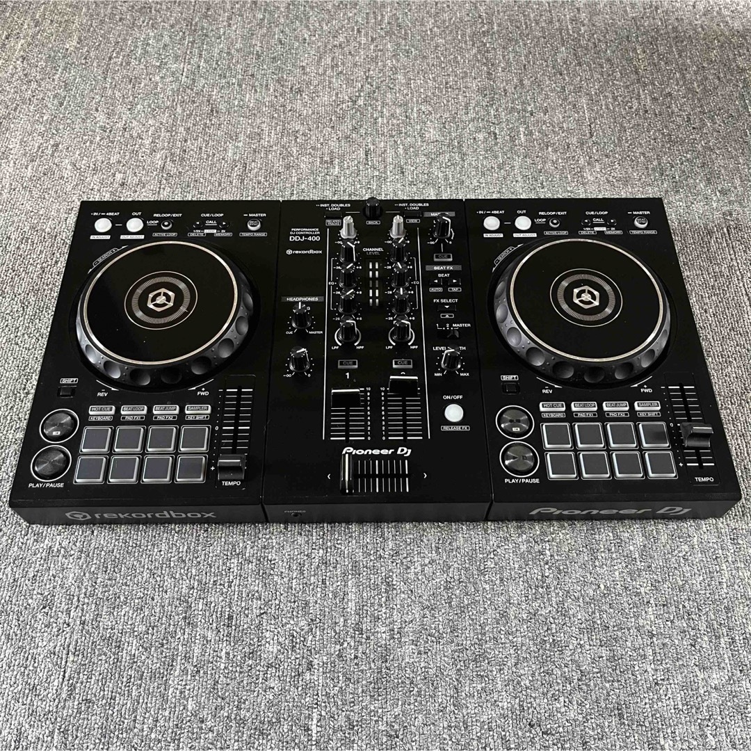 Pioneer(パイオニア)のパイオニア　DDJ-400 DJコントローラー 本体 スマホ/家電/カメラのオーディオ機器(その他)の商品写真