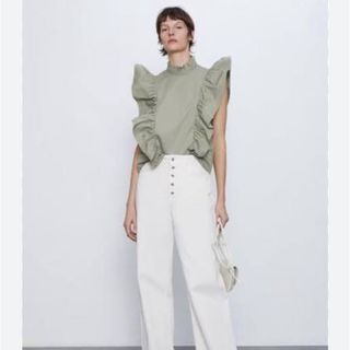 ザラ(ZARA)のZARA トップス(シャツ/ブラウス(長袖/七分))