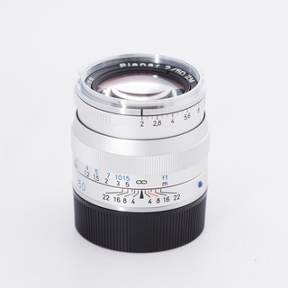 CarlZeiss カールツァイス プラナー Planar T* 50mm f2 ZM SV シルバー Leica Mマウント #9811(レンズ(単焦点))