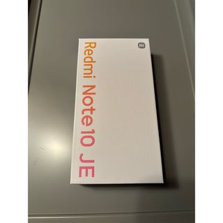 シャオミ(Xiaomi)のXiaomi Redmi Note 10 JE XIG02 グラファイトグレー(スマートフォン本体)