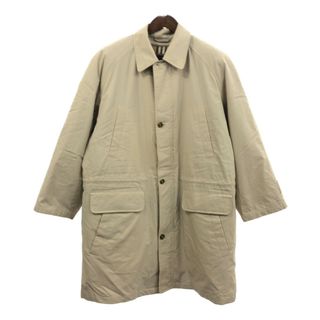 バーバリー(BURBERRY)の80年代 日本製 Burberrys バーバリーズ ステンカラーコート ダウンライナー 大きいサイズ ベージュ (メンズ 2XL) 中古 古着 Q5912(トレンチコート)