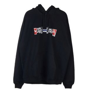 ヴェトモン(VETEMENTS)のヴェトモン　パーカー　メンズ　オーバーサイズ　新品　s(パーカー)