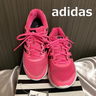 アディダス(adidas)のadidasランニングシューズDuramo6W B39764 ピンクブラック(スニーカー)