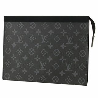 LOUIS VUITTON - ルイヴィトン バッグ メンズ クラッチバッグ ミニバッグ モノグラム ブラック グレー 未使用 5129