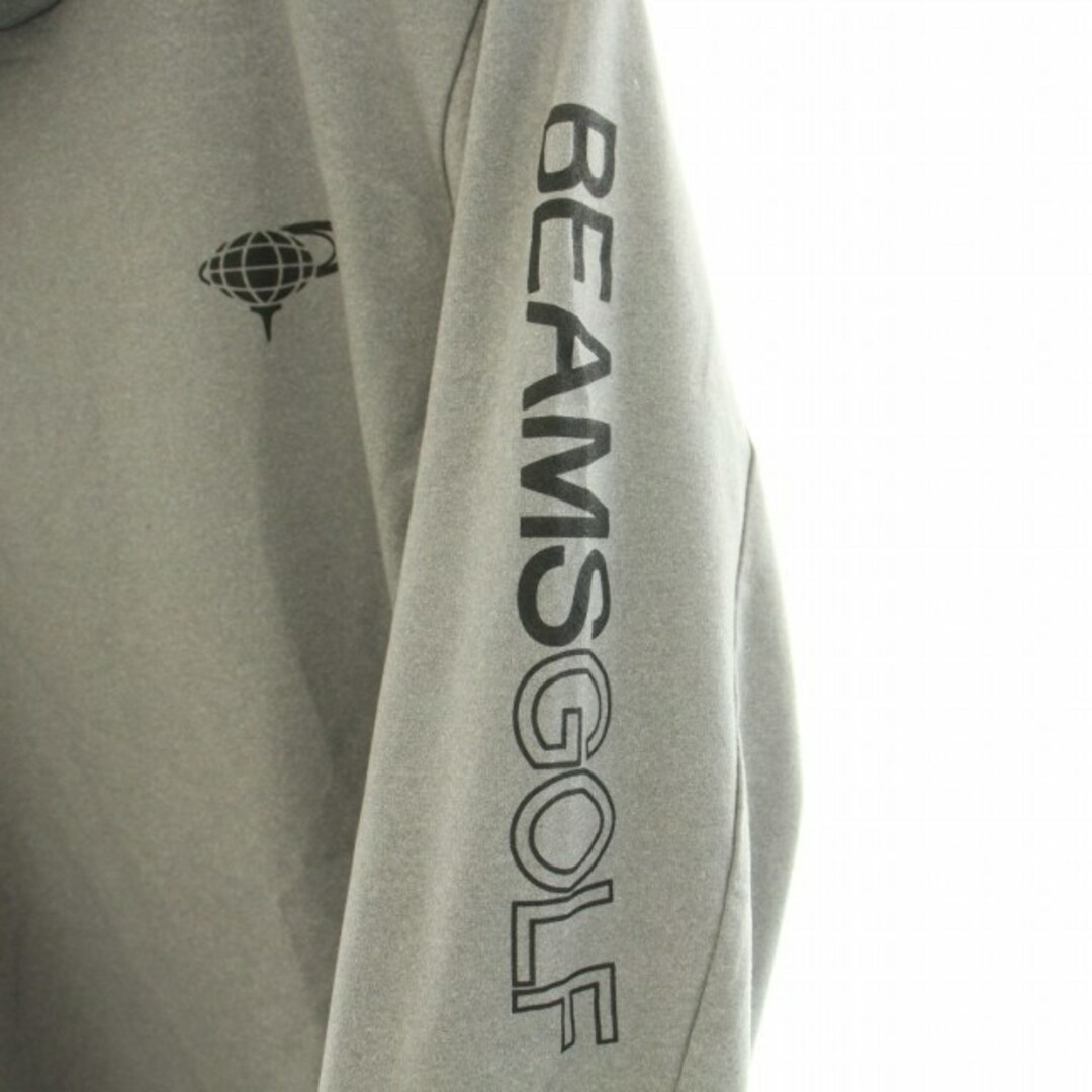 BEAMS GOLF ゴルフウェア 立体スリーブモックネックシャツ ロンT M メンズのトップス(Tシャツ/カットソー(七分/長袖))の商品写真