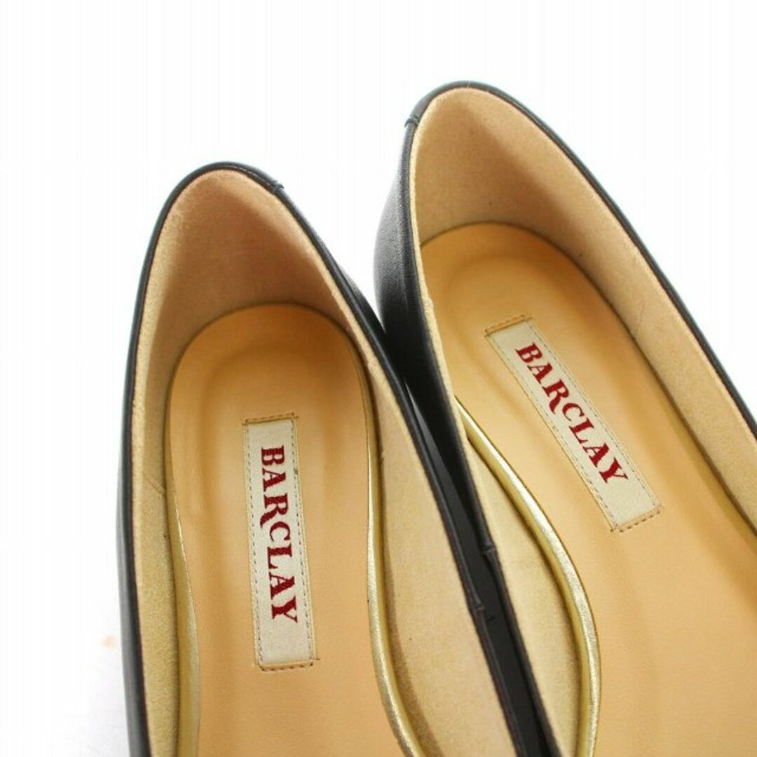 BARCLAY(バークレー)のバークレー バックルデザイン ポインテッドトゥ カッターパンプス 22.5cm レディースの靴/シューズ(ハイヒール/パンプス)の商品写真