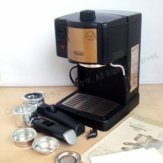 デロンギ(DeLonghi)のデロンギ エスプレッソ・カプチーノメーカー BAR20N-B(エスプレッソマシン)