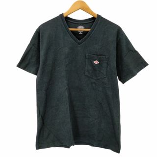 ダントン(DANTON)のDANTON(ダントン) ロゴ Vネック Tシャツ メンズ トップス(Tシャツ/カットソー(半袖/袖なし))