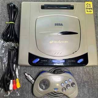 セガ(SEGA)の【すぐ遊べる】SS セガサターン 本体 メンテ清掃 電池交換済み 管理210(家庭用ゲーム機本体)