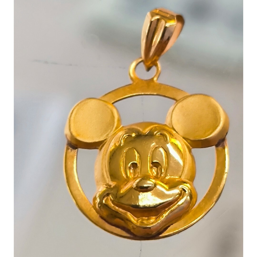 Disney(ディズニー)のミッキー マウス k18 のペンダントトップ レディースのアクセサリー(ネックレス)の商品写真