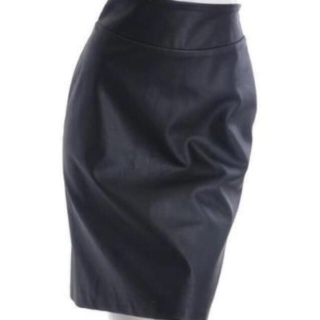 elianegigi(エリアーヌジジ)のelianegigi レザースカート レディースのスカート(ひざ丈スカート)の商品写真