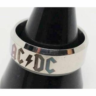 【１７号】AC/DC　リング　指輪　シルバー　ロックバンド　ロック　パンク(リング(指輪))