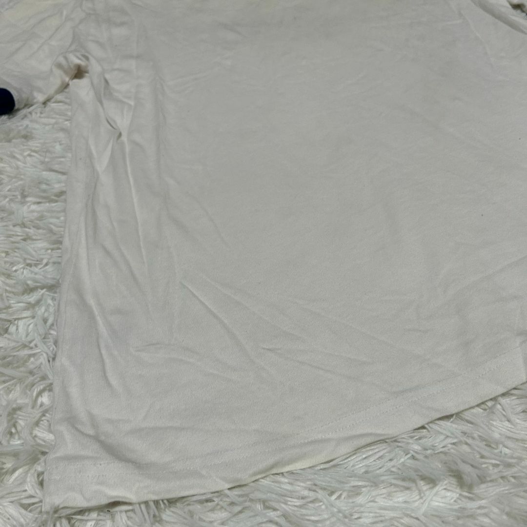 GU(ジーユー)のジーユー 半袖 Tシャツ L スプライト プリント 白 部屋着 ✓2457 レディースのトップス(Tシャツ(長袖/七分))の商品写真
