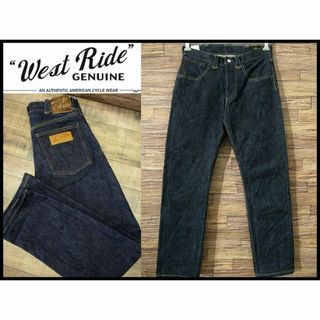 ウエストライド(WESTRIDE)の美品 ウエストライド WR201HW 21.75oz 極厚 デニム パンツ ②(デニム/ジーンズ)