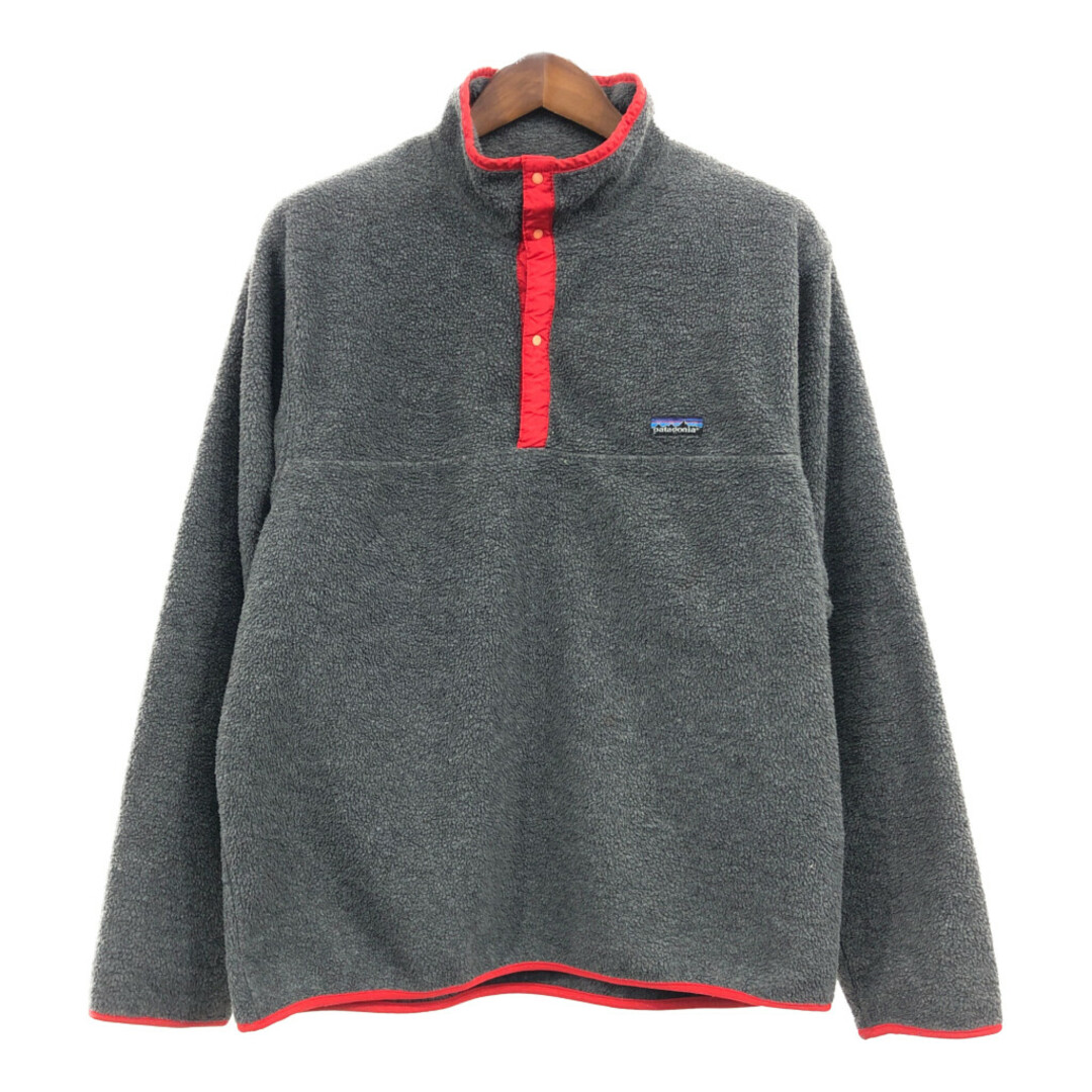 送料無料 80年代 USA製 patagonia パタゴニア スナップT フリース XLサイズ以上