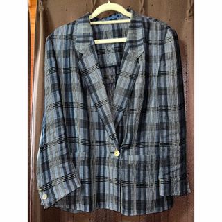 バーバリー(BURBERRY)の【Burberry】希少品 ノバチェックジャケット(テーラードジャケット)