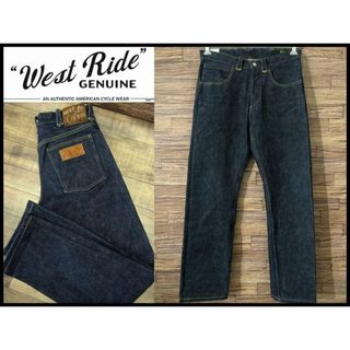 ウエストライド(WESTRIDE)の美品 ウエストライド WR201HW 21.75oz 極厚 デニム パンツ ①(デニム/ジーンズ)