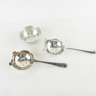 MAPPIN&WEBB マッピン＆ウェッブ ティーストレーナー 茶 マッピンプレート 銀 SU6671P (その他)